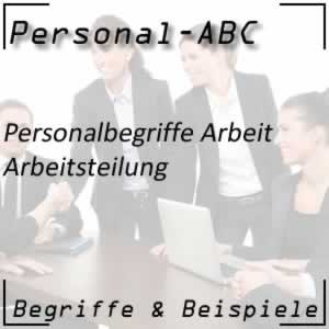 Arbeitsteilung im Unternehmen