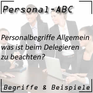 Delegieren von Aufgaben