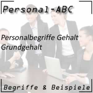 Grundgehalt für die Arbeitsleistung