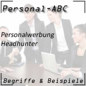 Headhunter bei der Personalsuche