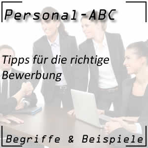 Tipps für die Bewerbung