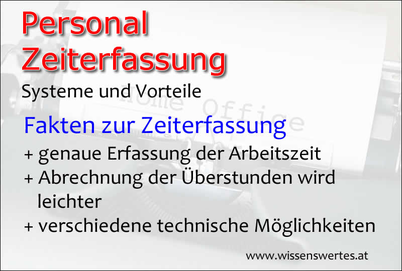 Systeme für die Zeiterfassung und ihre Vorteile