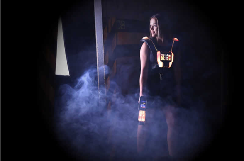 Tanzen im Laserdance im Wiener Prater