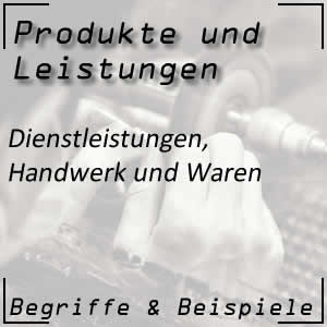 Produkte und Leistungen am Markt