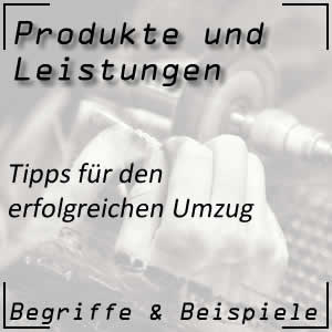 Tipps zum erfolgreichen Umzug