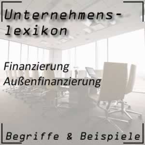 Außenfinanzierung im Unternehmen