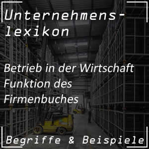 Firmenbuch für Unternehmensdaten