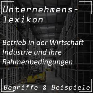 Industrie in der Wirtschaft