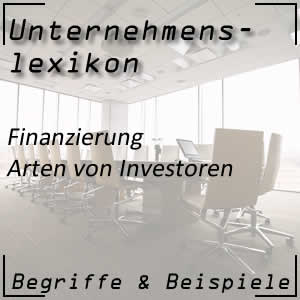 Investor oder Geldgeber