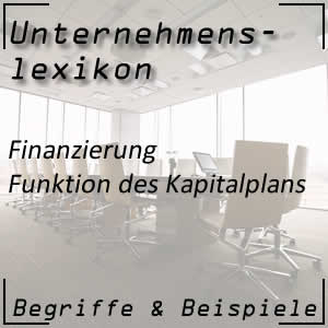 Kapitalplan oder Finanzplan