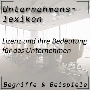 Lizenz im Unternehmen