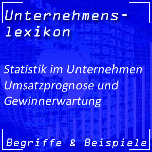 Umsatzprognose auf Basis der Statistik