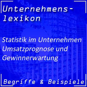 Umsatzprognose auf Basis der Statistik