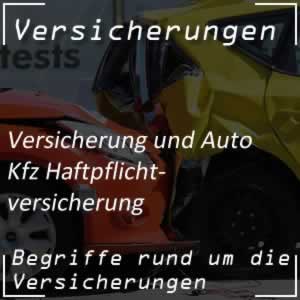 Kfz-Haftpflichtversicherung