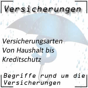 Versicherungsarten