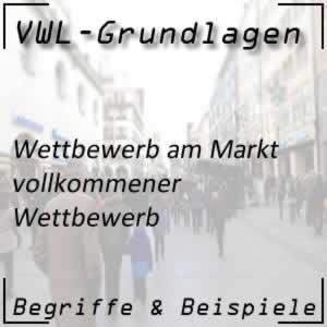 Vollkommener Wettbewerb am Markt