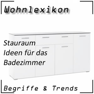 Stauraum im Badezimmer