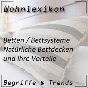 Natürliche Bettdecken