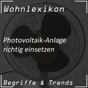 Photovoltaik-Anlage