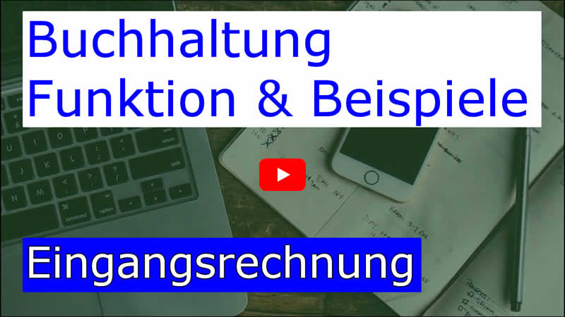 Video: Eingangsrechnung buchen